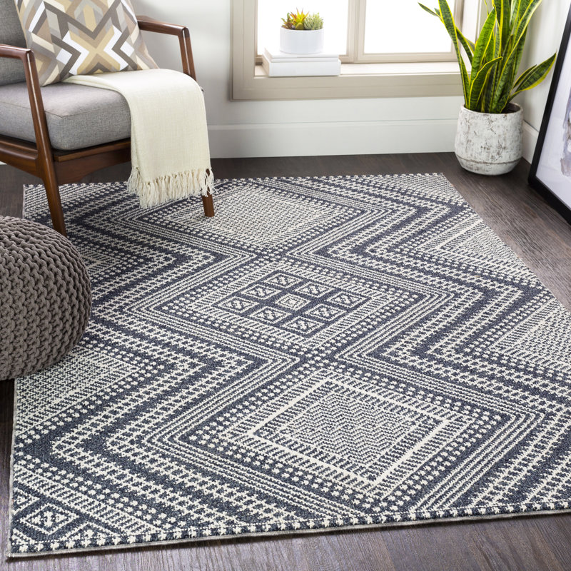 Union Rustic Alba Southwestern Blue Indoor / Outdoor Area Rug Wayfair